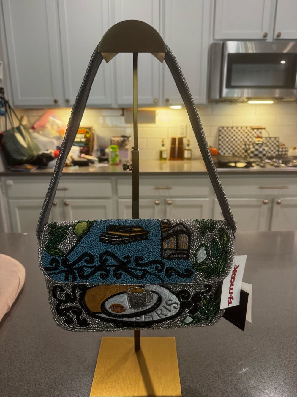 VIRAL TJMaxx Paris beaded bag